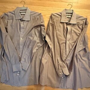 Men's ETON Classic Checkered and Solid Dress Shirts